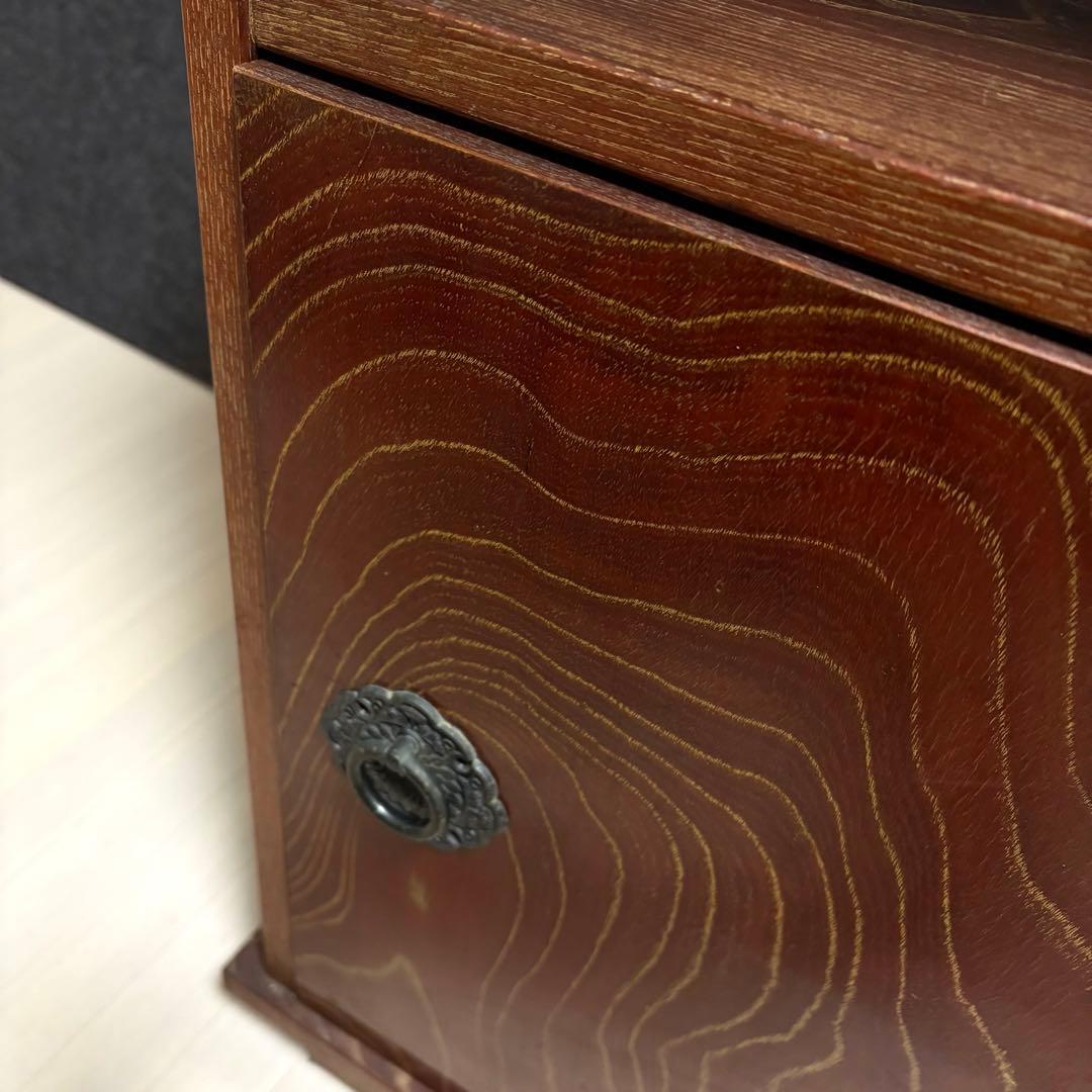 民芸家具　昭和レトロ　和モダン　箪笥　電話台　キャビネット　サイドボード