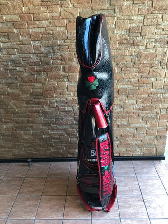 希少 ☆ ブラッドシフト  ゴルフキャディバック クロコダイル調