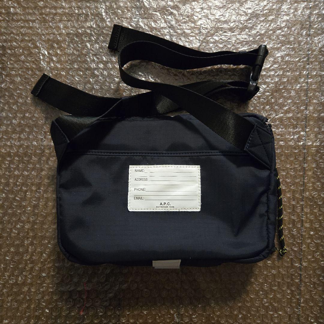 A.P.C. Trek ヒップバッグ ボディバッグ ダークネイビー アーペーセー