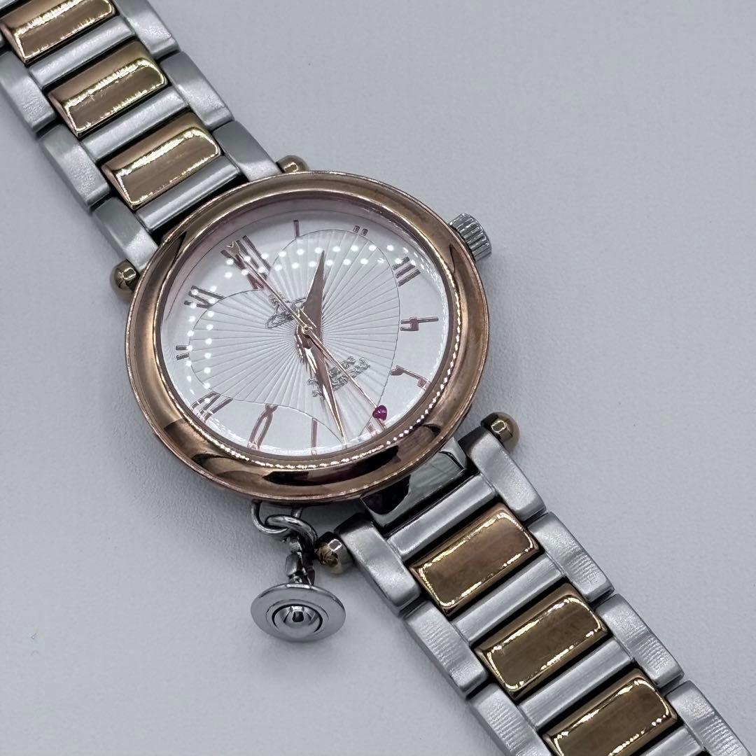 ✨超美品✨ ヴィヴィアン ハート文字盤 腕時計 箱 コマ 冊子付き