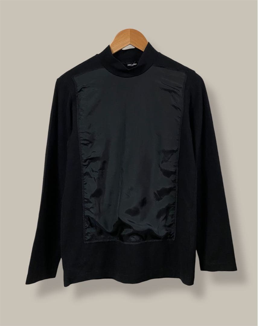 90s tricot garcons ウール 切り替え ニット