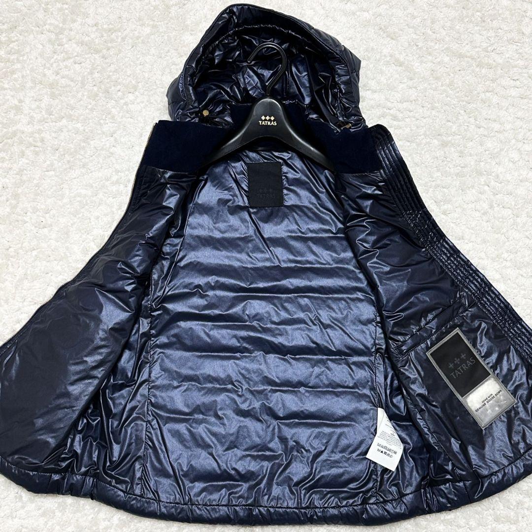 【新品】TATRAS ALBIZIA ダウンベスト インナーダウン ネイビー 3