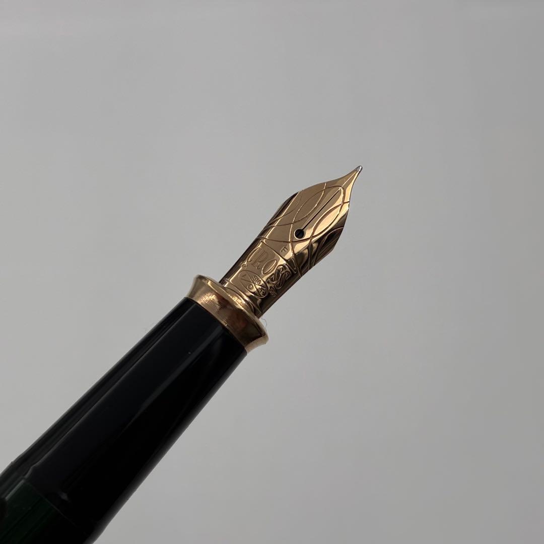CROSS クロス タウンゼント 万年筆 グリーン 14Kペン先 細字F