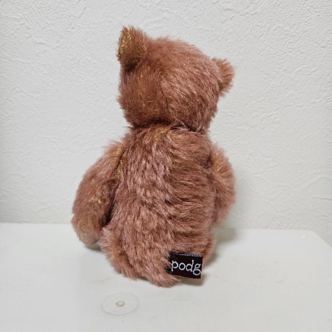 【美品】ピンク色のテディベア podgy&co 山路ようこ先生