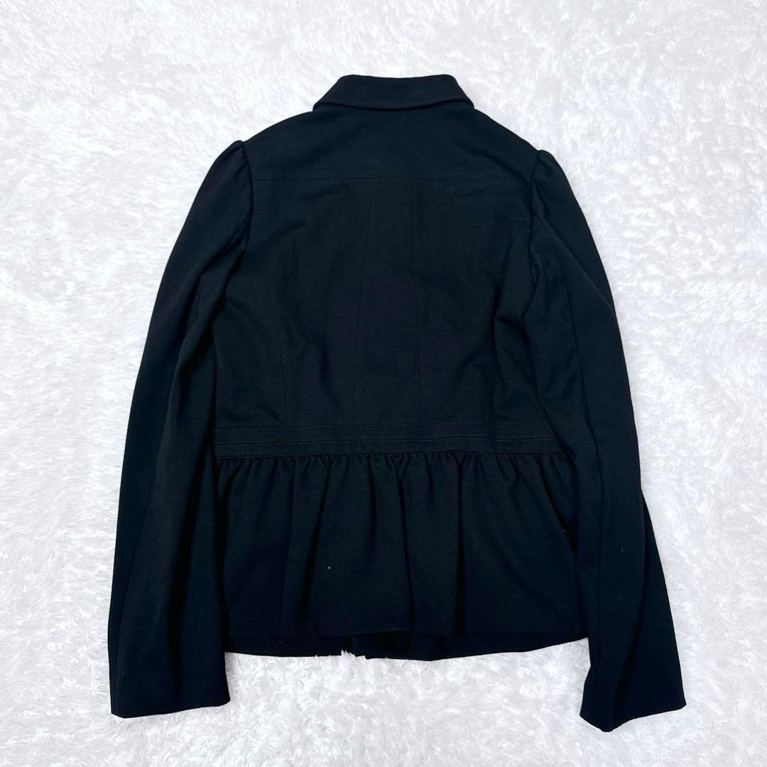 【美品】BURBERRY ノバチェック ショートコート ブラック 薄手 トレンチ