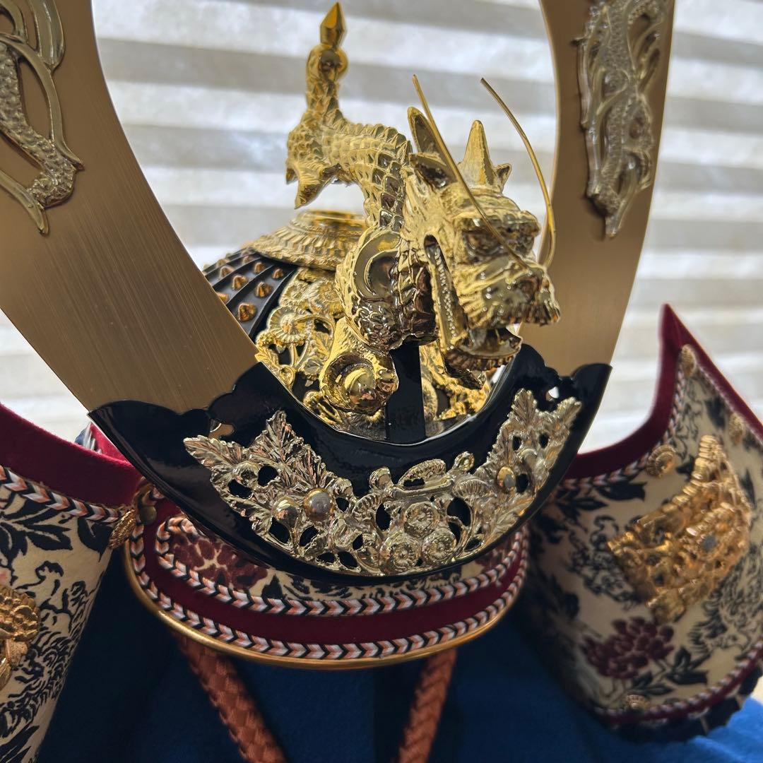 五月人形 伝統的武士の鎧　五月飾り　兜　大和人形