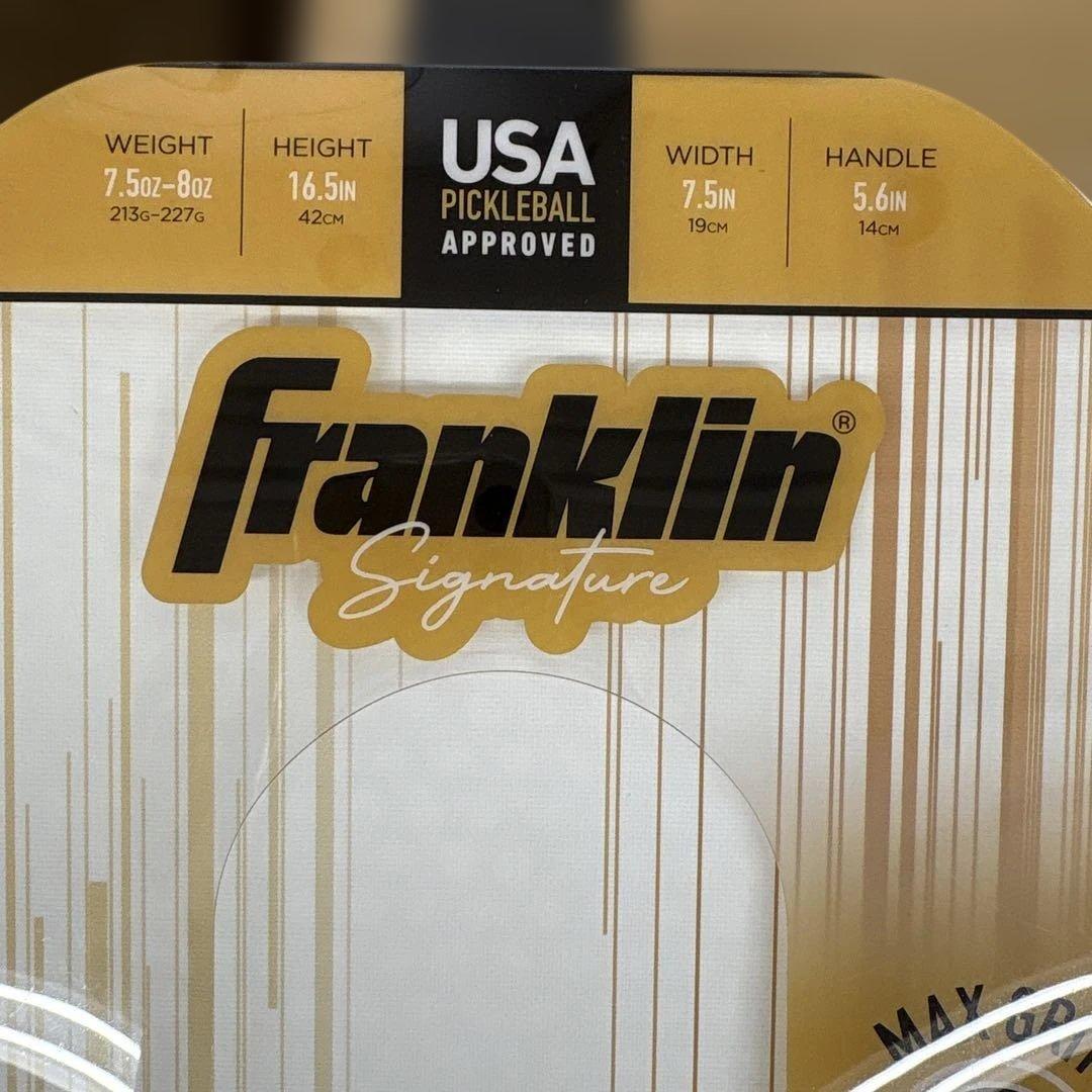512122 Franklin ピックルボールパドル 13MM ゴールド