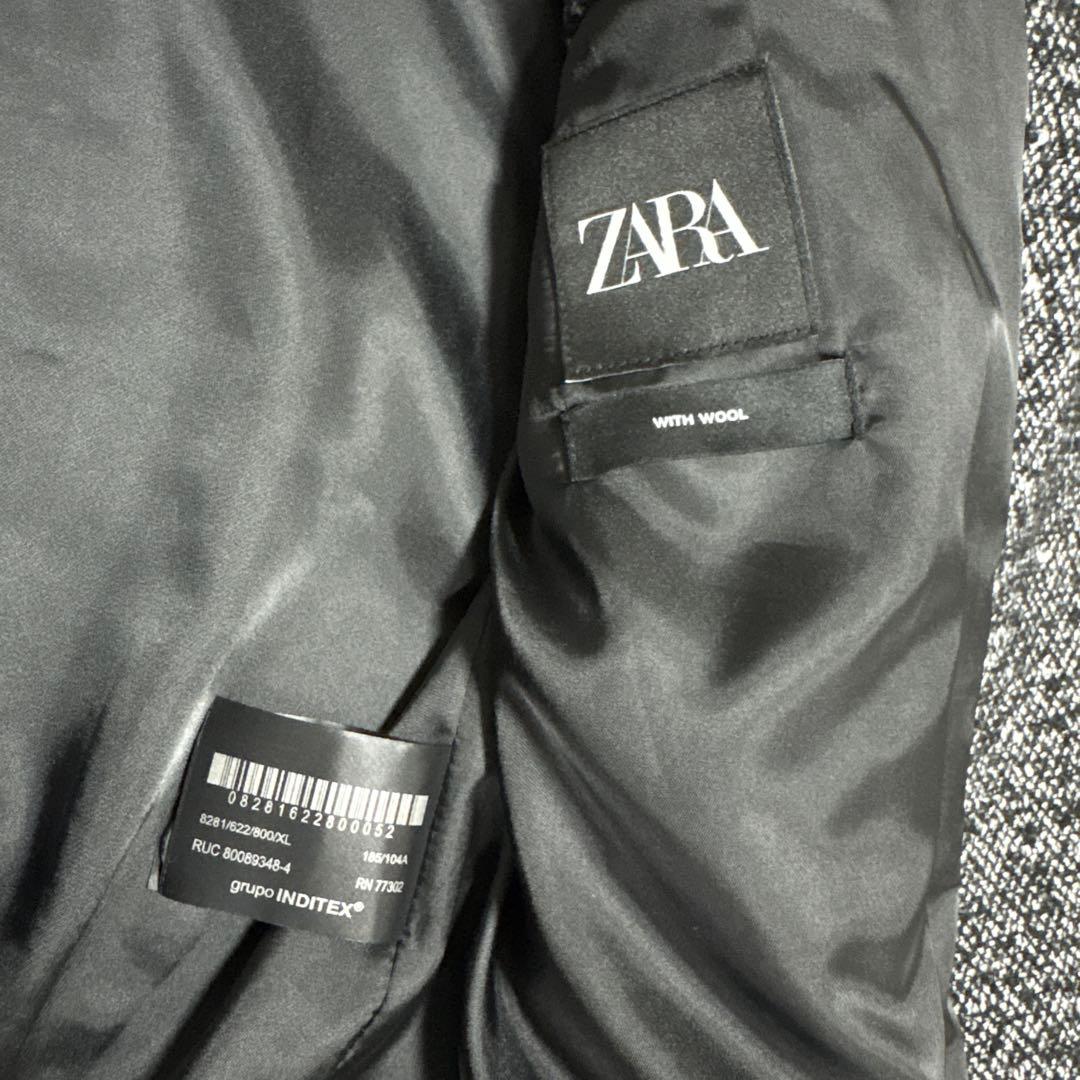 【未使用級✨】ザラZARA ブークレ テクスチャーコート オーバーサイズ 3L