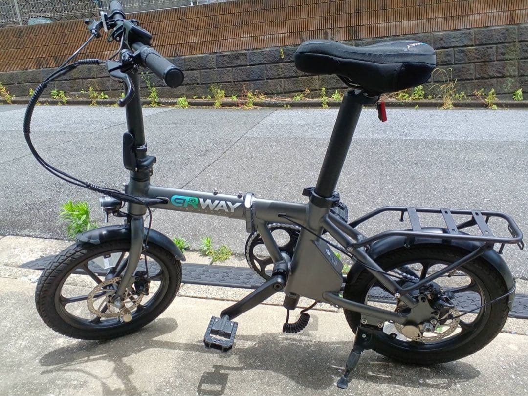 電動アシスト自転車　ERWAY A01 折りたたみ自転車
