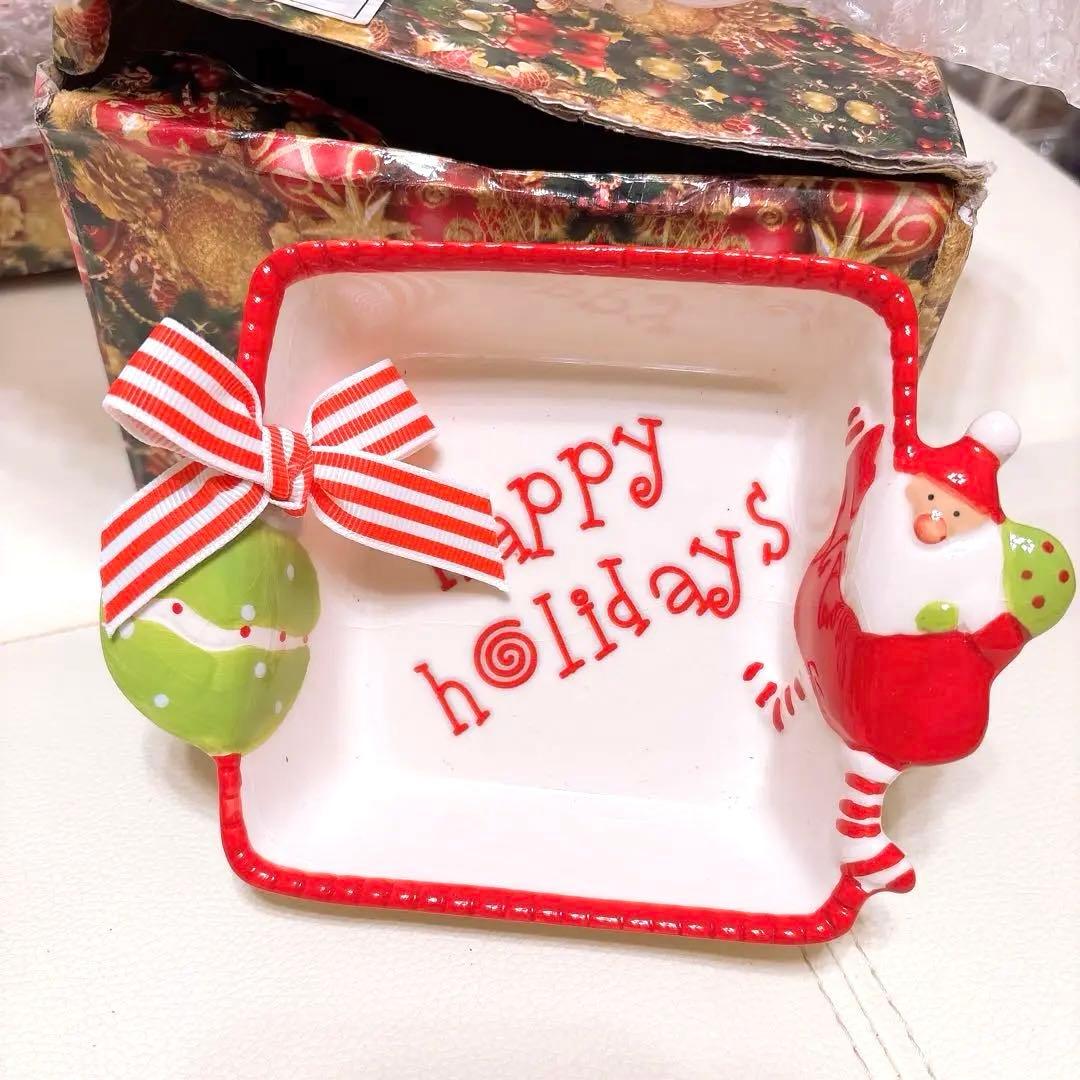 【未使用品】クリスマス食器セット サンタデザイン