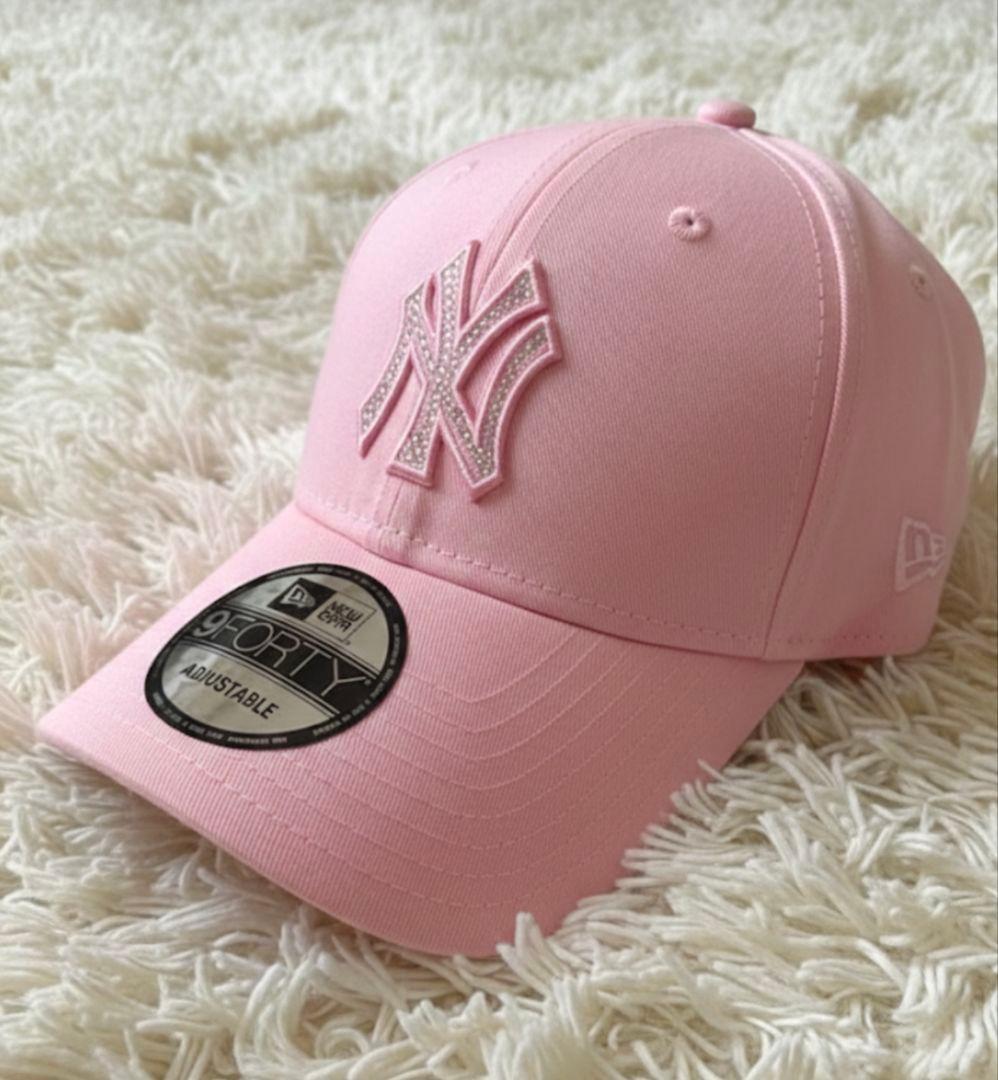 9FORTY newera ニューエラ ラインストーン ピンク