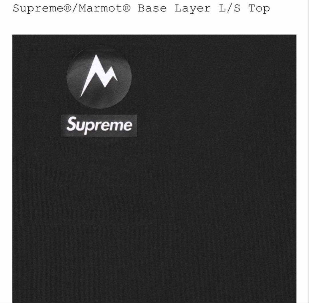 Supreme Marmot Base Layer L/S Top カットソー