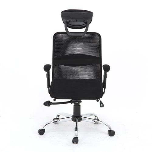 《新品・送料無料》メッシュバックチェアー スリープ BLACK