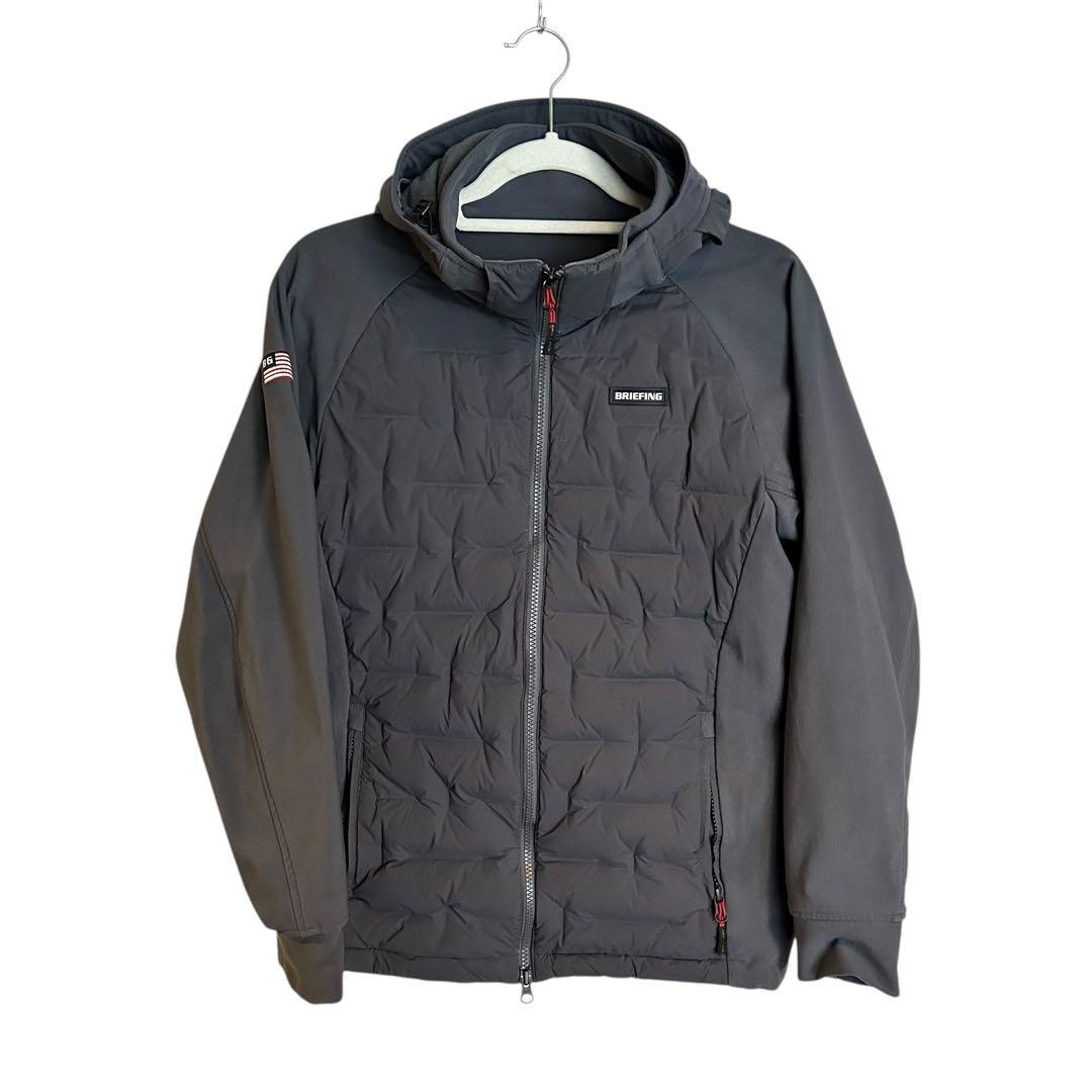 BRIEFING GOLF HYBRID DOWN SETUP チャコールグレー