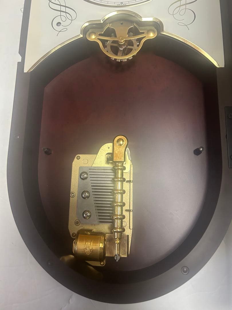 リズム時計 オルゴールからくり時計 動作品