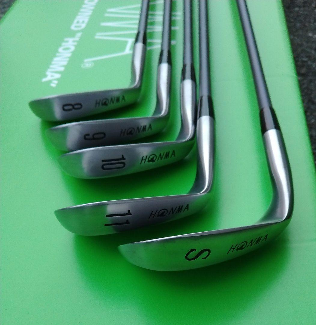 ヒロホンマ　ゴルフクラブ　アイアンセットLB-737 H＆F CAVITY