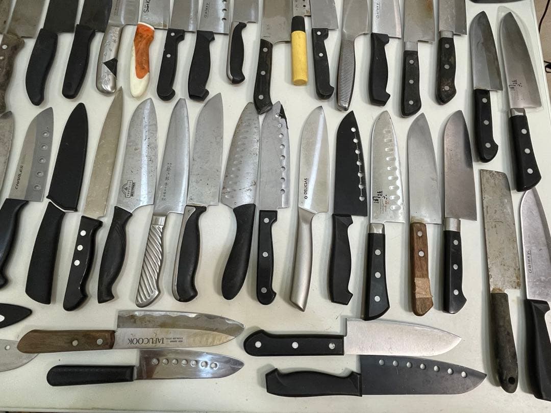 三徳包丁 155個 17kg まとめて売り✅