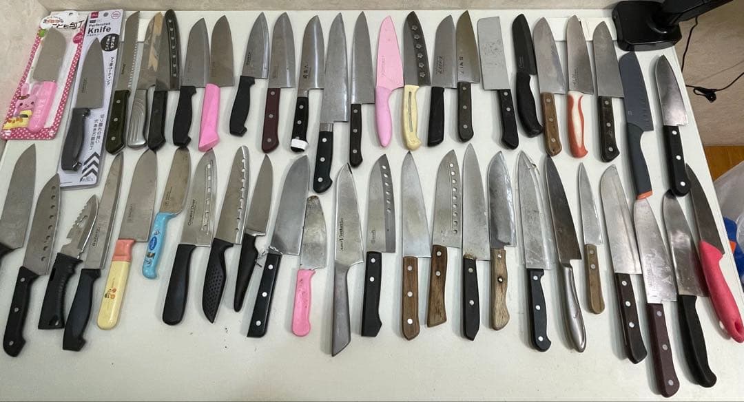 三徳包丁 155個 17kg まとめて売り✅