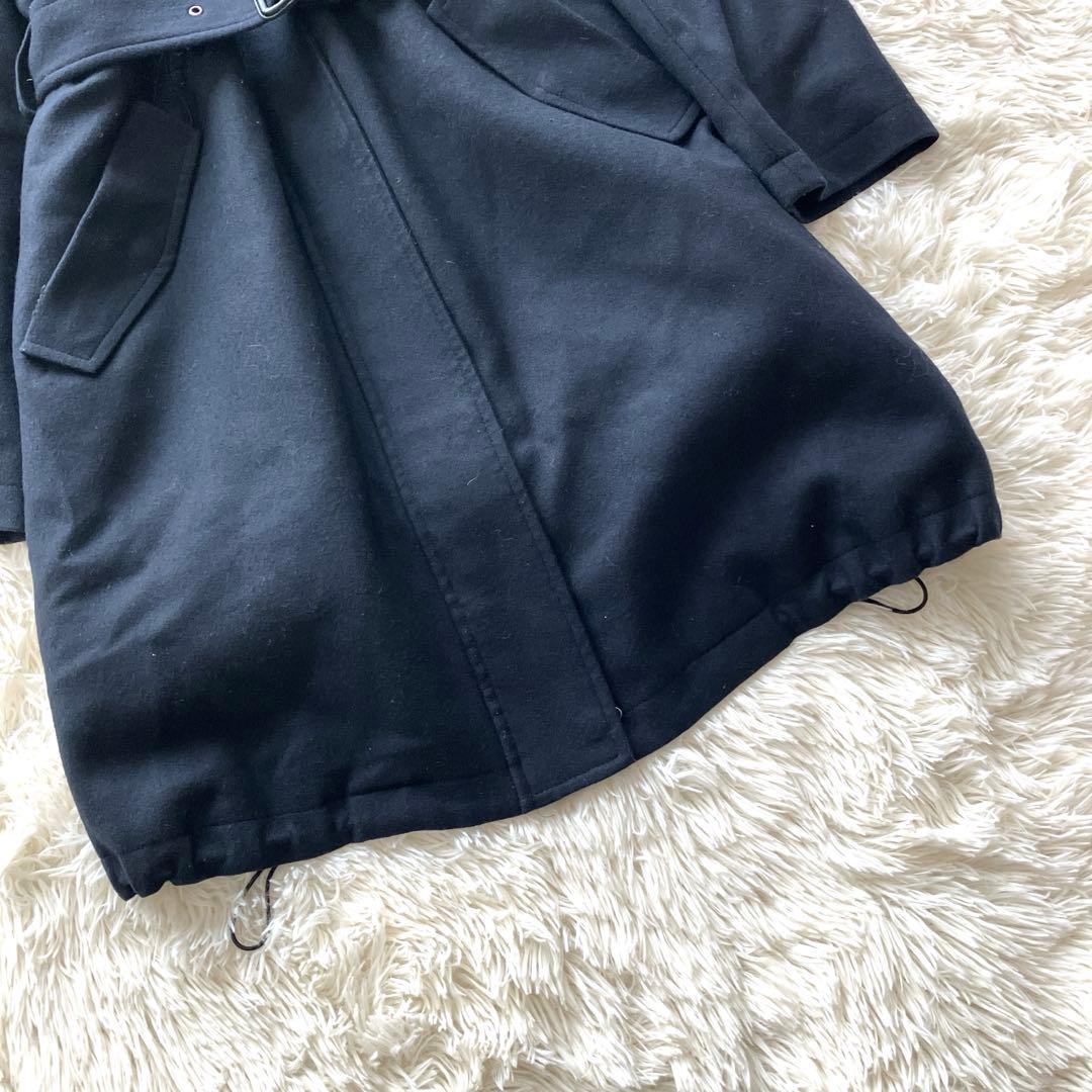 美品 現行　ポールスミス　ダウンコート　カシミア　総柄　2way 希少