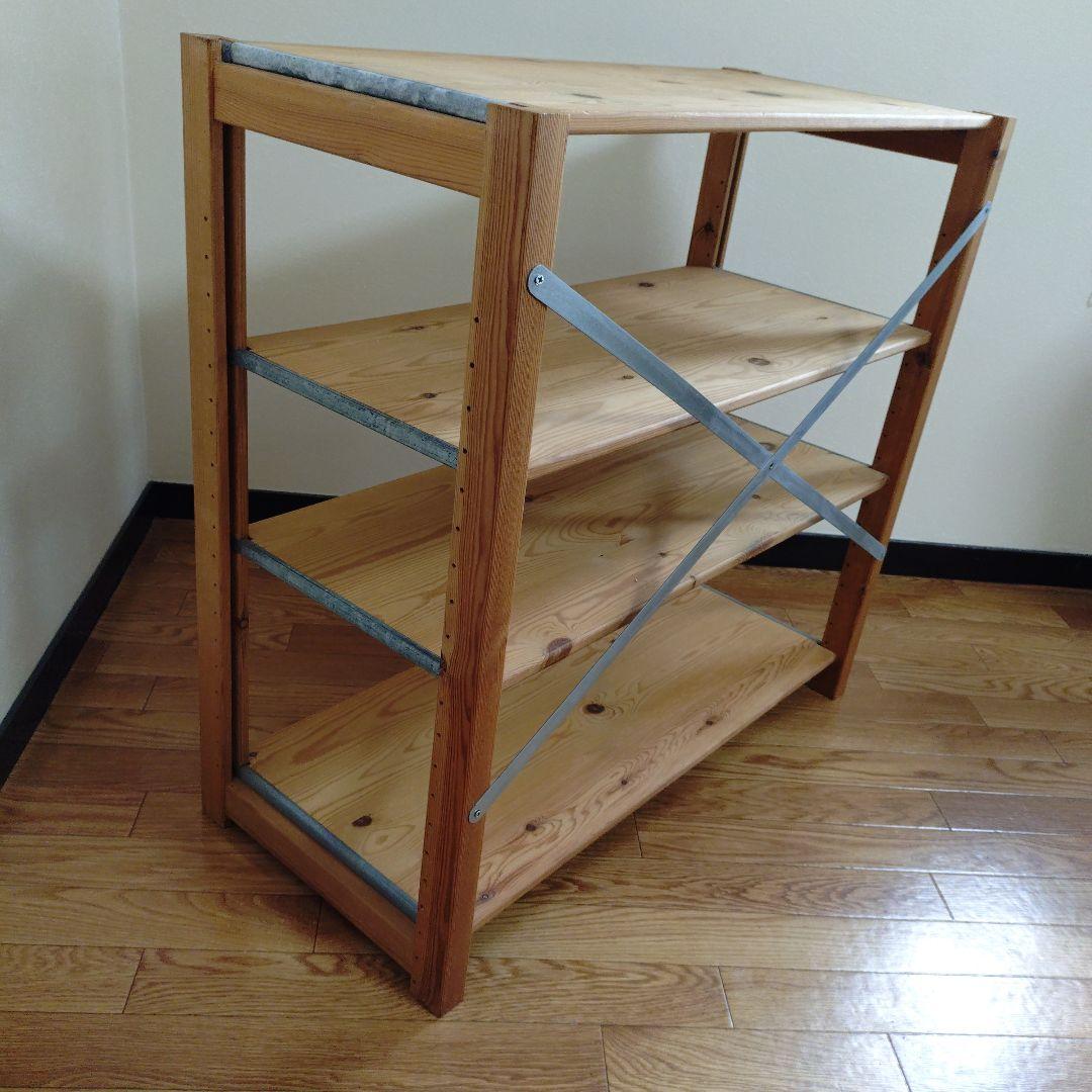 【ご予約品】廃盤希少 無印良品 パイン材ユニット棚・旧タイプ