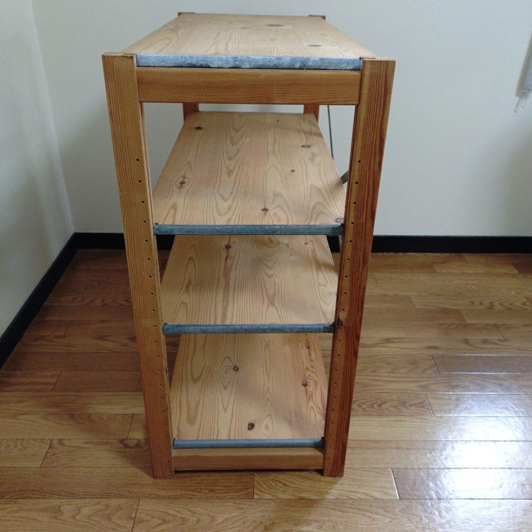 【ご予約品】廃盤希少 無印良品 パイン材ユニット棚・旧タイプ
