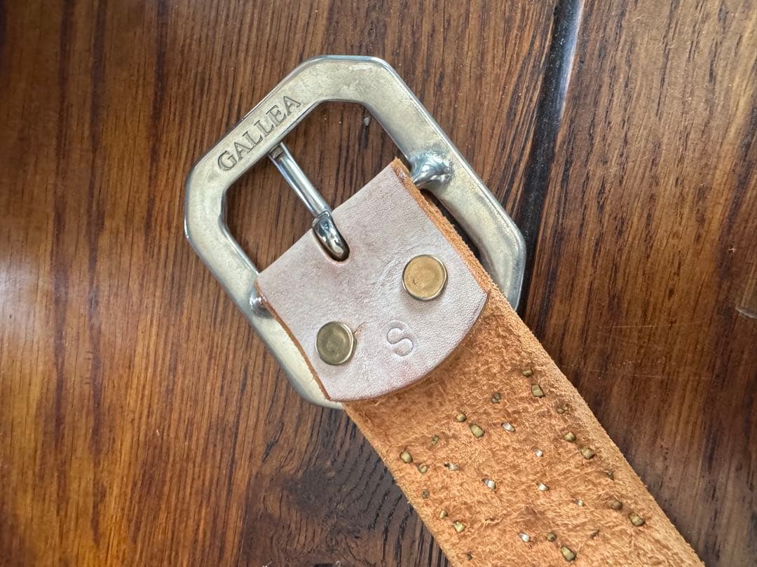 JEF GULLEA BELTS 装飾スタッズベルト