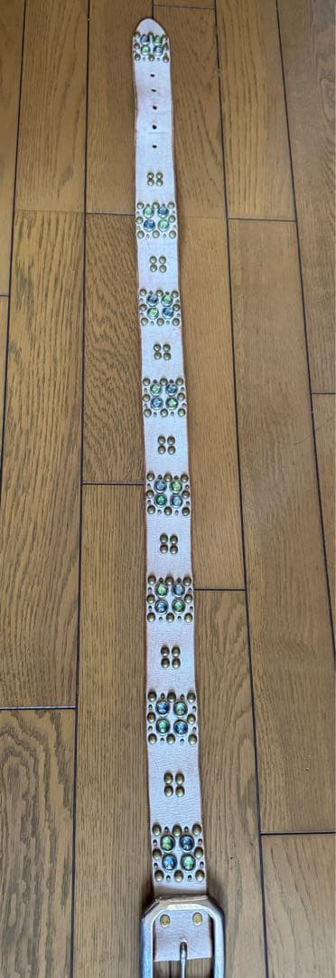 JEF GULLEA BELTS 装飾スタッズベルト