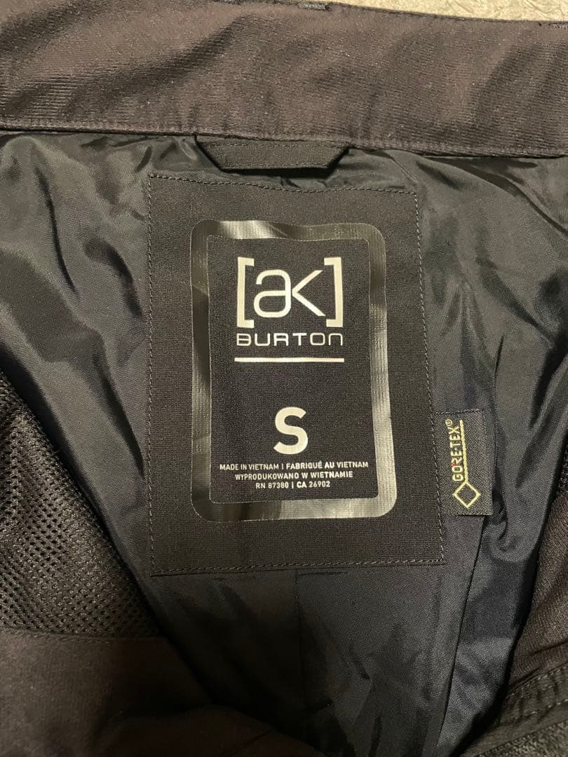 美品　Burton [ak] スノーボードパンツ 2L Cyclic S