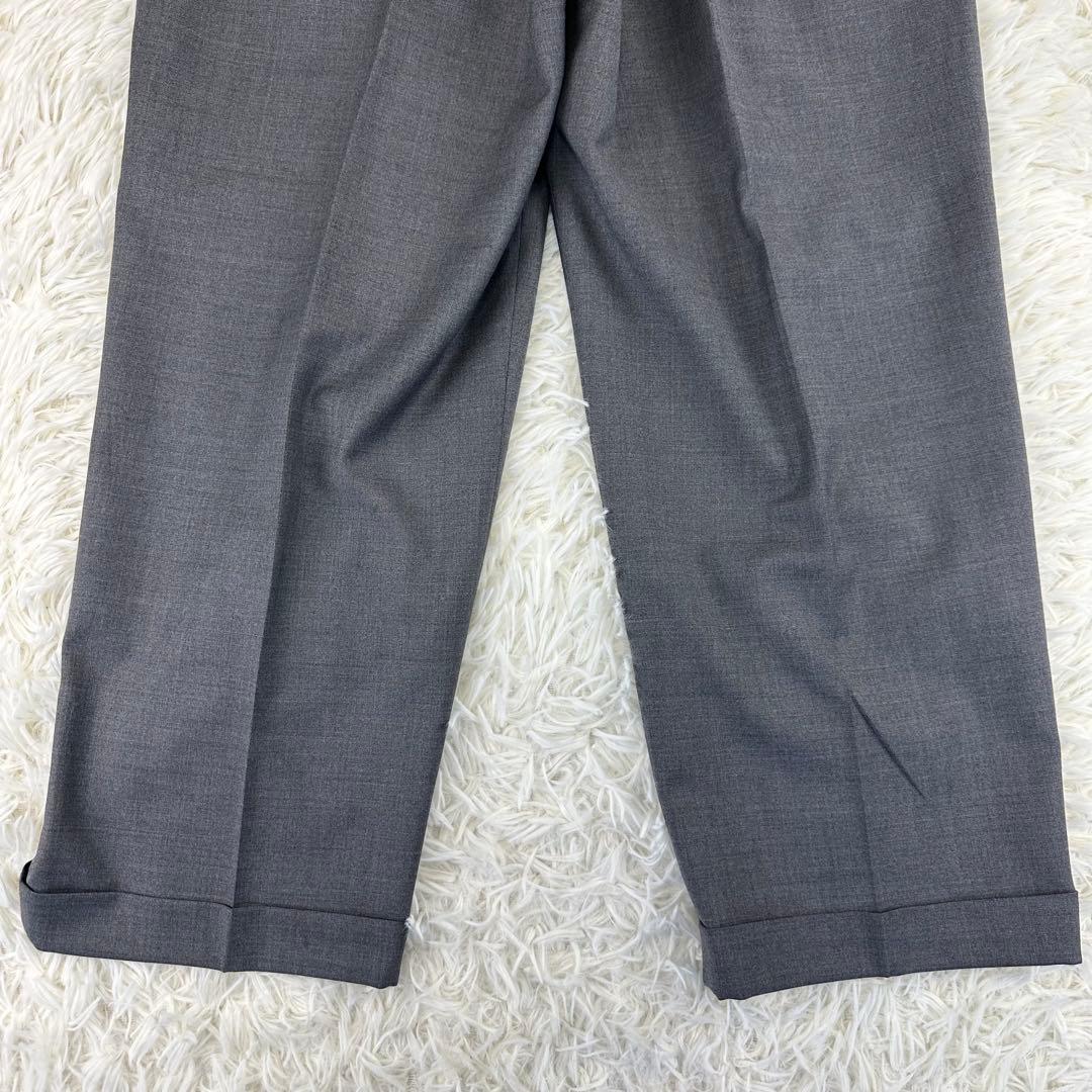 美品｜ 23区 スーツ セットアップ プルオーバー パンツ ウール グレー 38