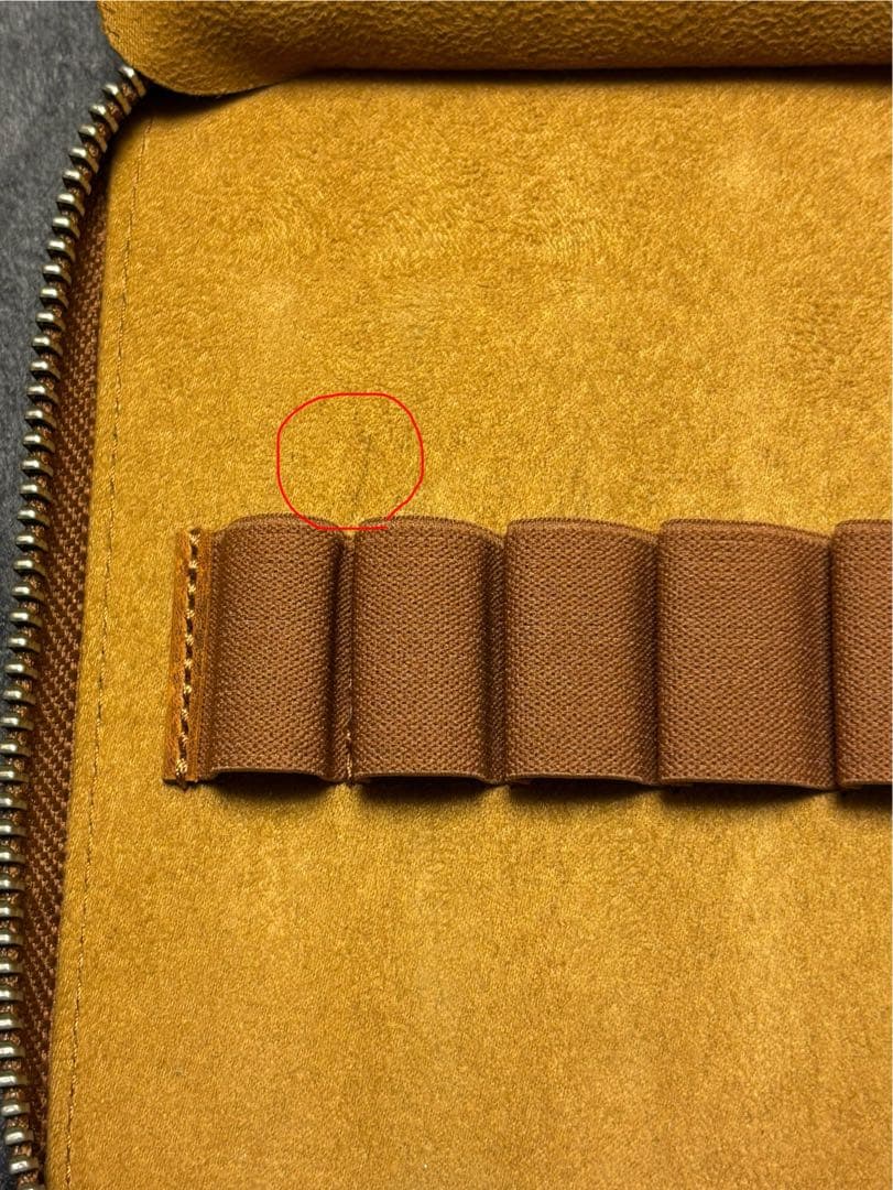 ガレンレザー　10本挿しペンケース クレイジーホースレザー