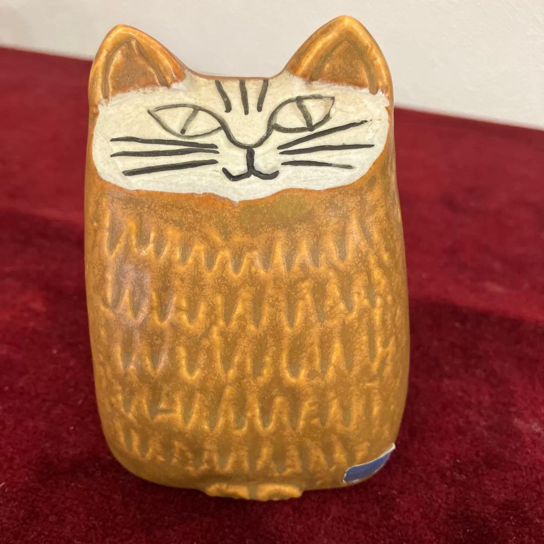 リサラーソン　Liten katt 猫　ヴィンテージ　グスタフスベリ