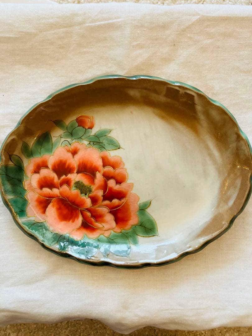 モ*モ様 とう葊窯　楕円皿3枚セット