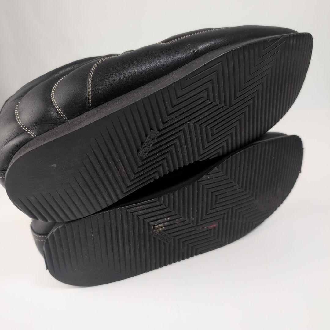 きみこも HERMES エルメス ブラックレザースニーカー