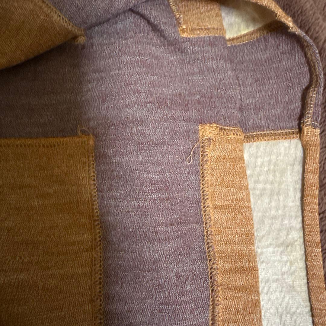 ギャルソン オム プリュス ウール 切替 シャツ ブルゾン アーカイブ ニット