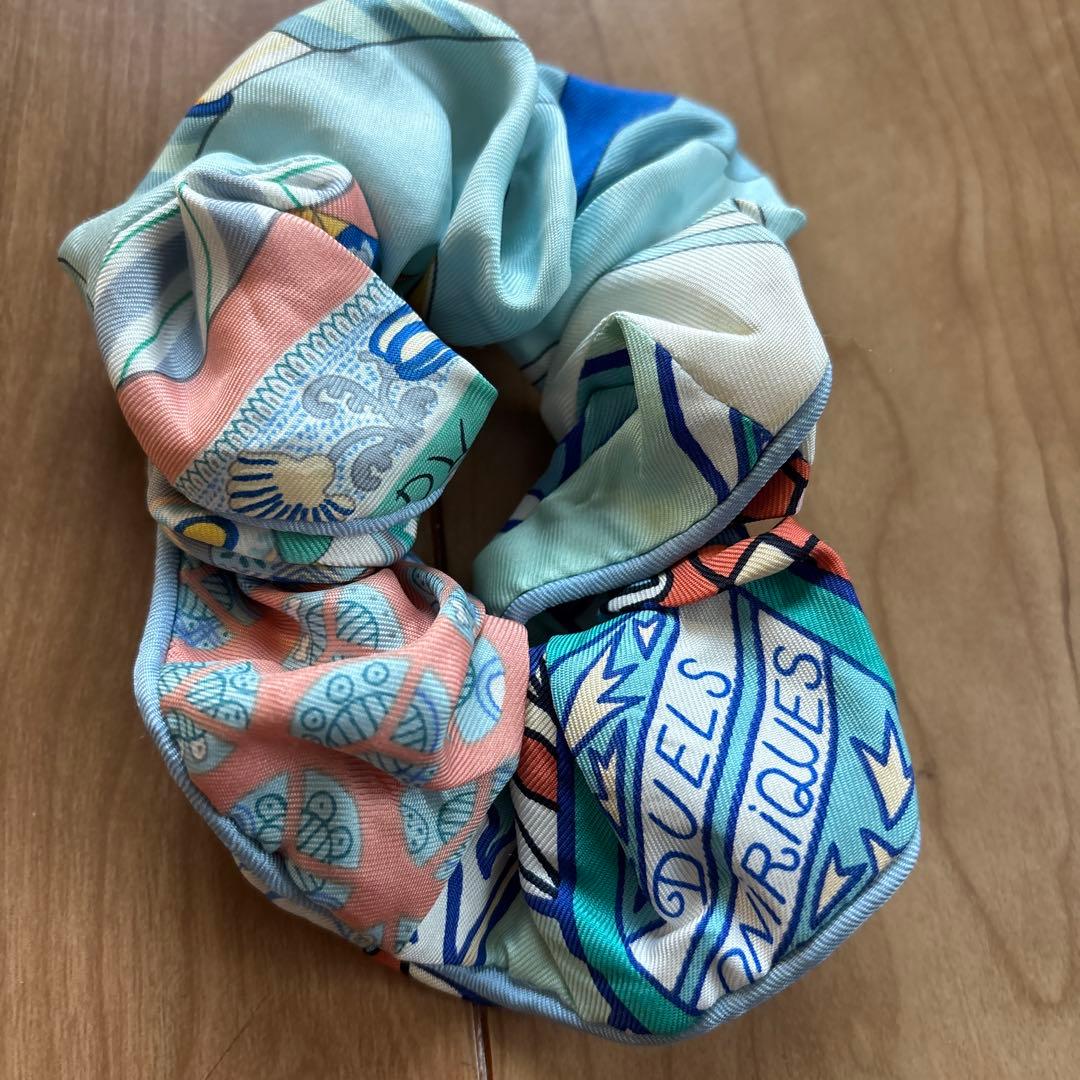 HERMÈS シュシュ　エルメス　ヘアゴム