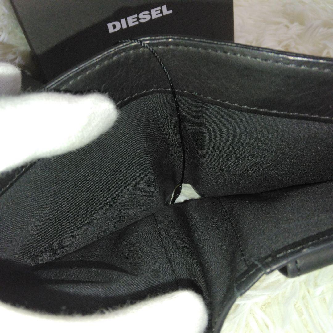 未使用　ディーゼル / DIESEL　レザー　二つ折り財布