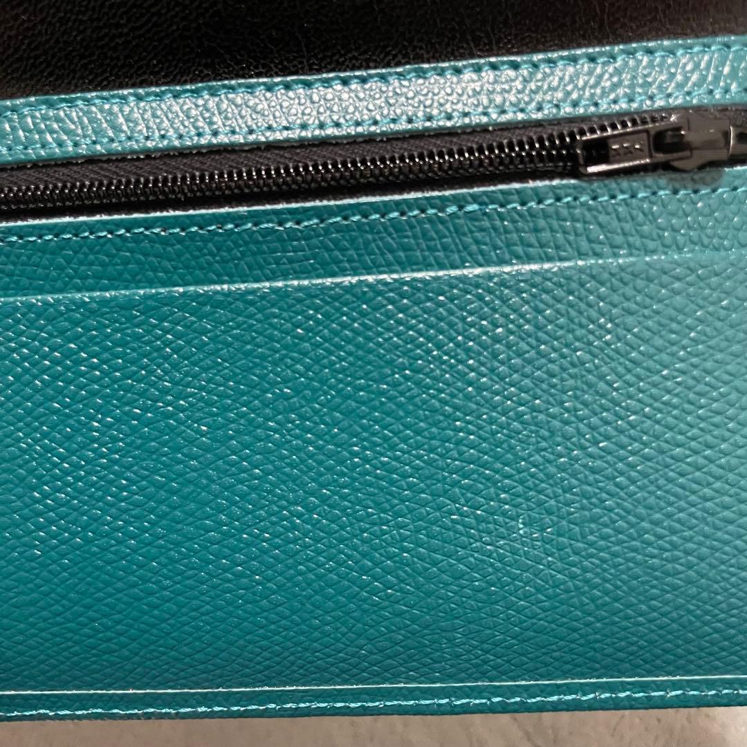 皇居　グリーン 長財布