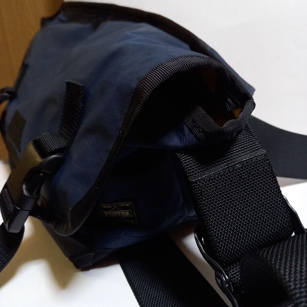 (超レア物) STUSSY × PORTER メッセンジャーバッグ ネイビー