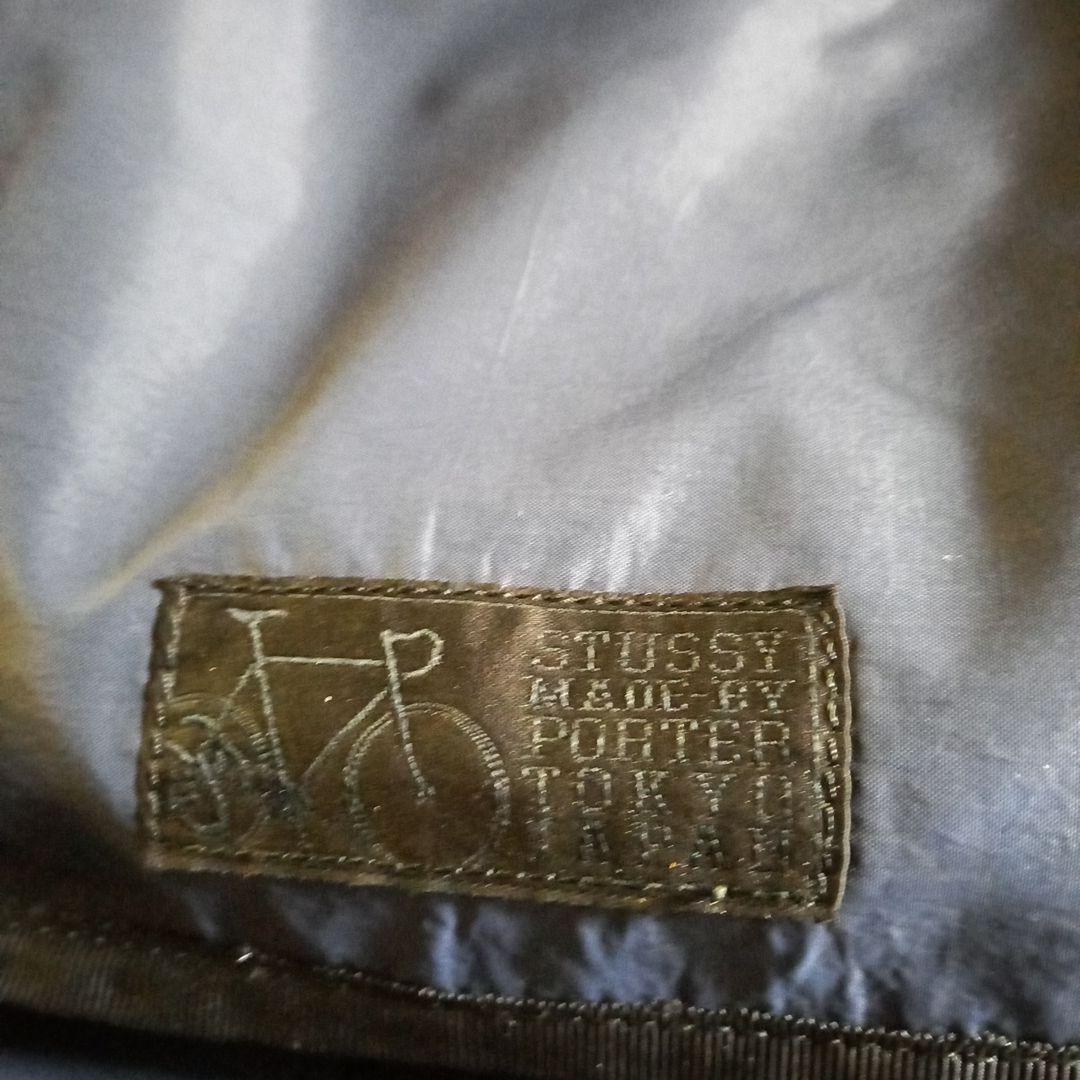 (超レア物) STUSSY × PORTER メッセンジャーバッグ ネイビー