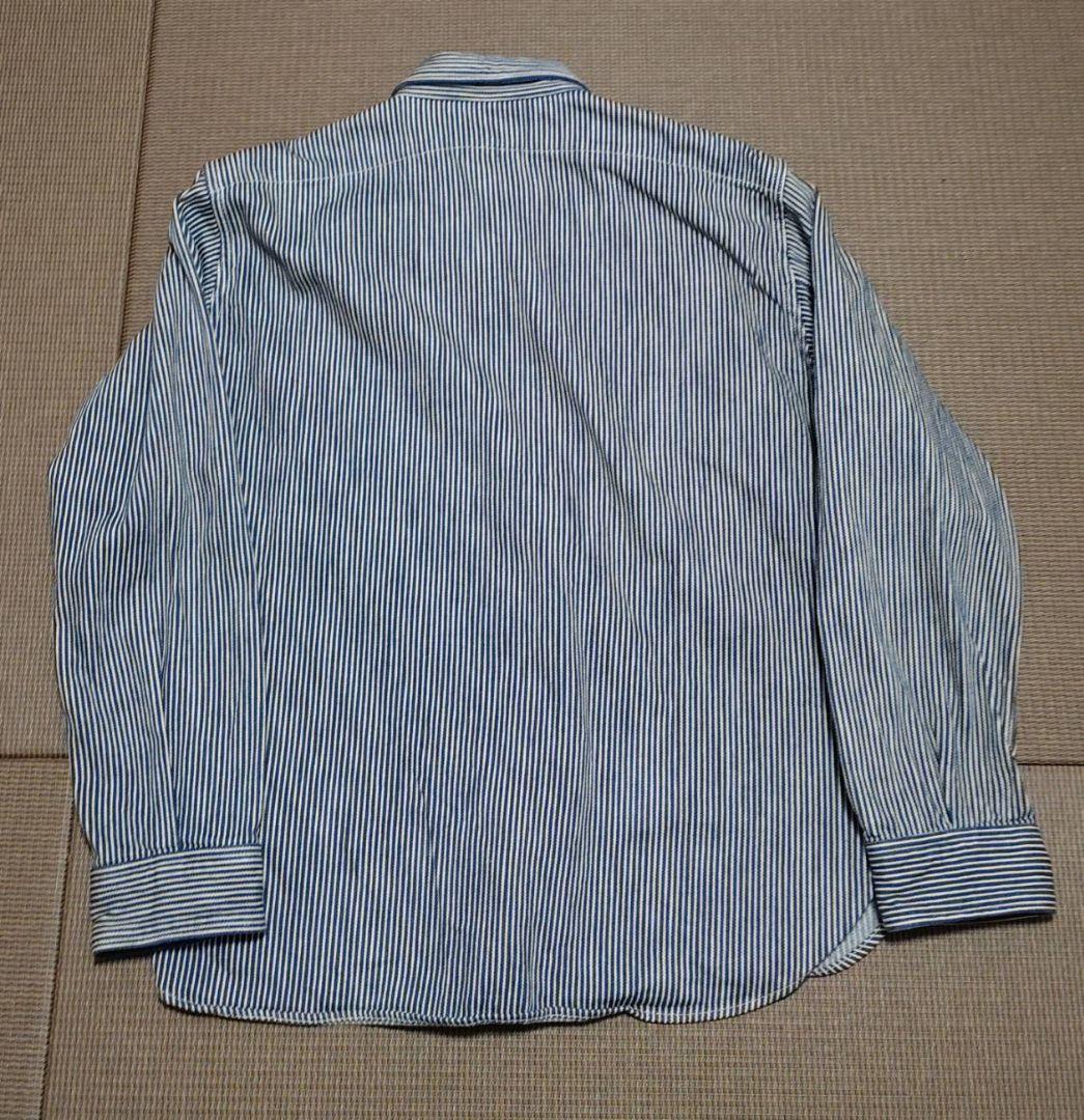 DELUXEWAREヒッコリーヘビーネルシャツ