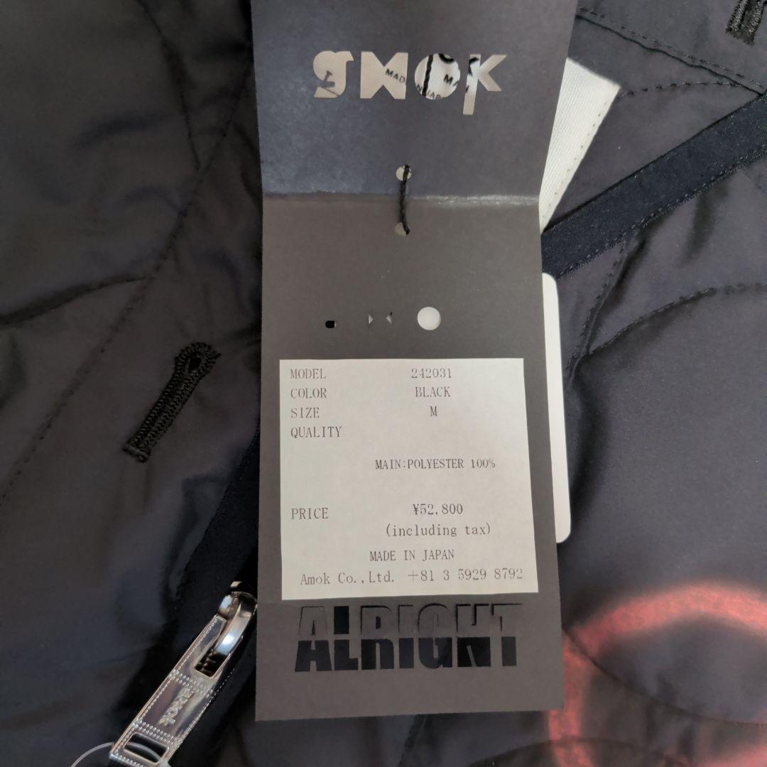 【新品】25AW amok 花柄 キルティング　ブルゾン Guernika