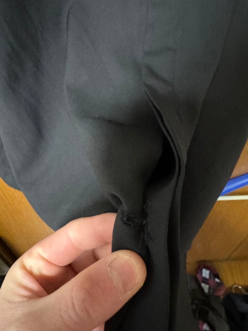 overcoat ウール　シャツ　 サイズ3 ブラック