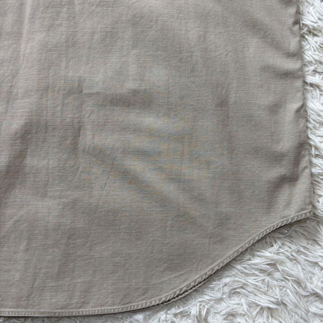 極美品　マディソンブルー　半袖シャツ　ハンプトン　ベージュ　2