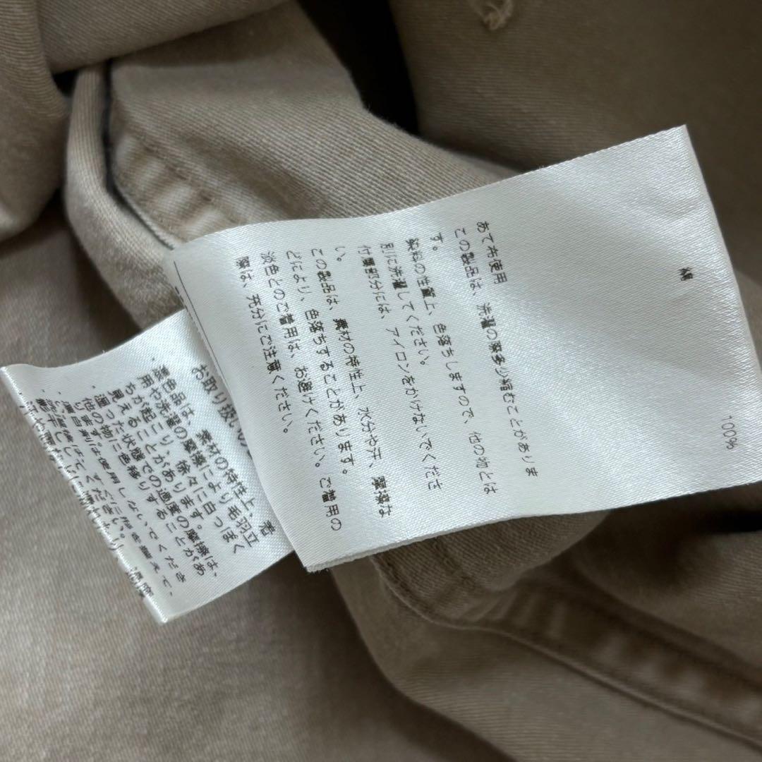 極美品　マディソンブルー　半袖シャツ　ハンプトン　ベージュ　2