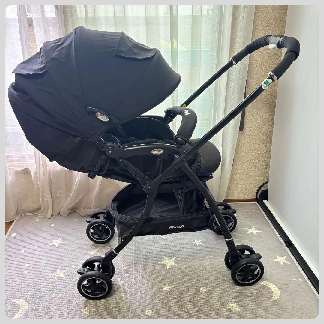 《美品❣️おまけ付き》アップリカ　ベビーカー　 ラクーナ AD