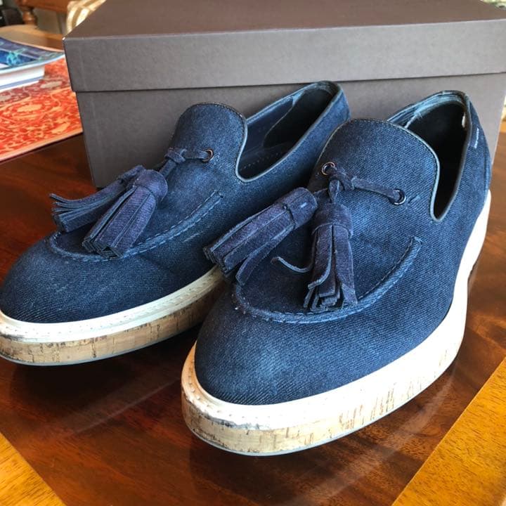 ルイヴィトン【LV】ローファー スニーカー デニム メンズ靴