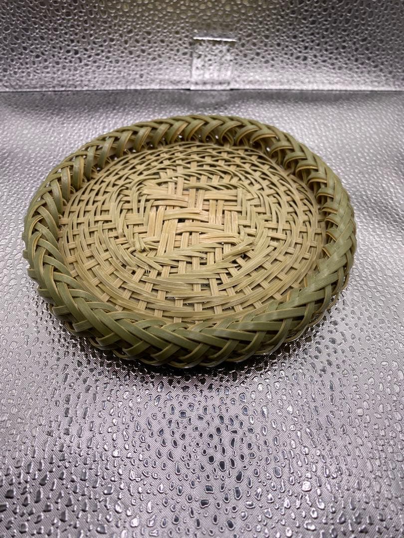 【ハンドメイド】10枚組　国産竹使用・職人手作り 竹ざる