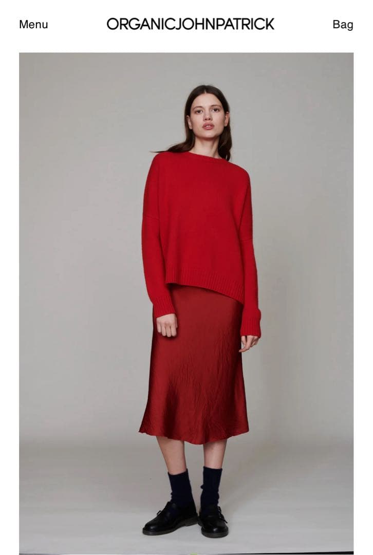 ロンハーマン購入　オーガニックジョンパトリック　カシミヤニット