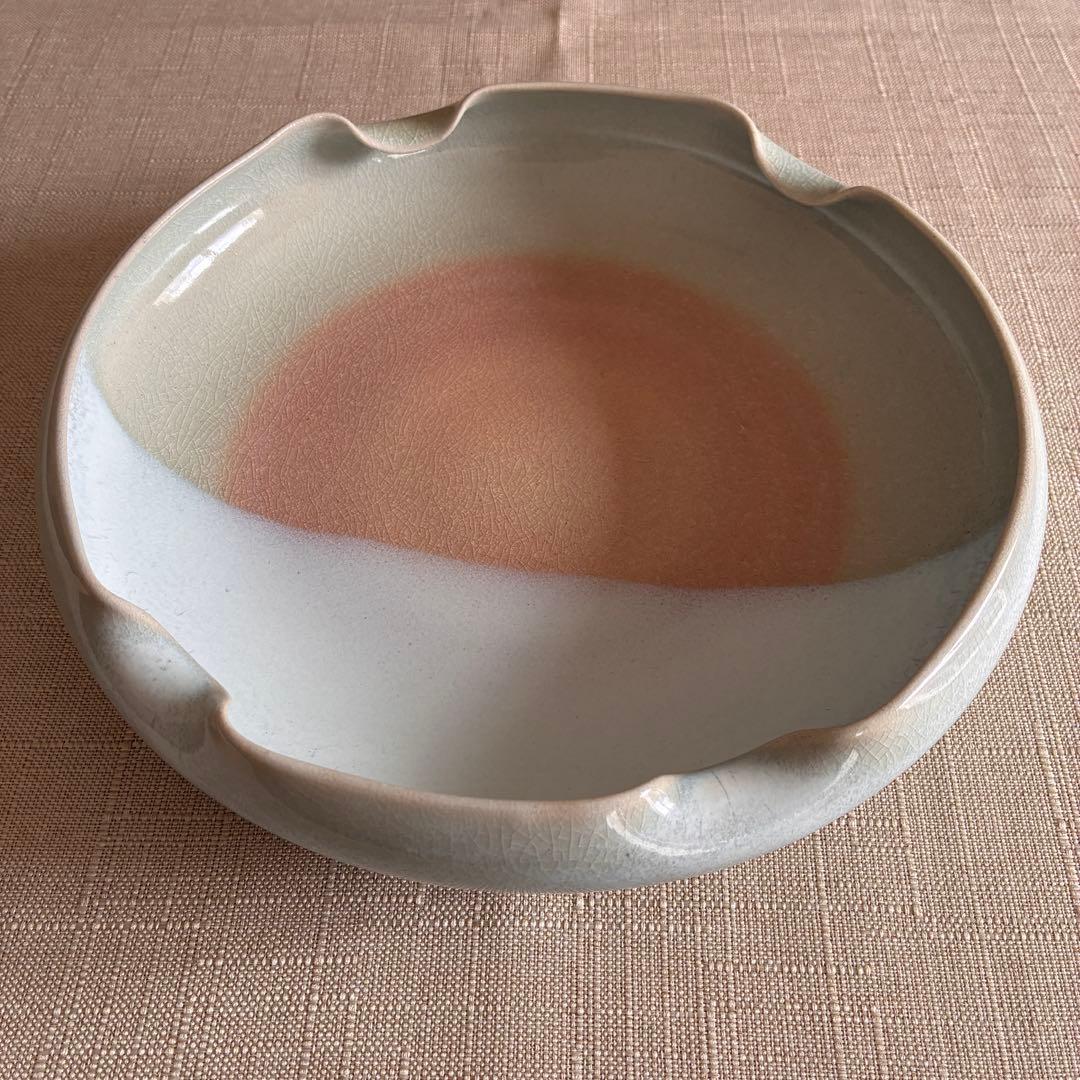 【未使用品】盛鉢　大鉢　萩焼　青釉　2点セット　陶器