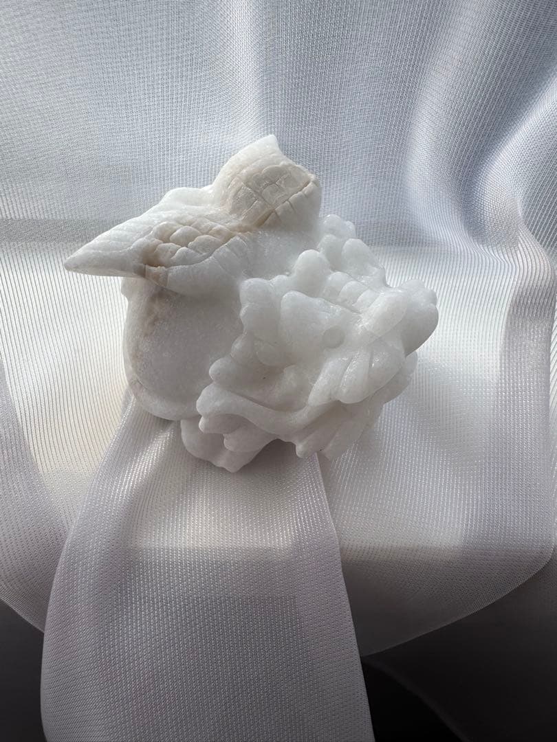 きーちゃんママ⭐︎太極石 龍亀（ロングイ）飛天➕ルチルパーム